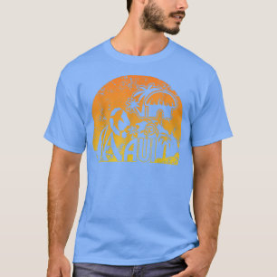Maui-Urlaub Hawaii Vintage-Familie passend Familie T-Shirt