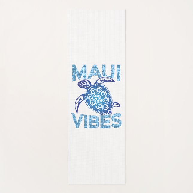 Maui Vibes Yogamatte (Vorderseite)