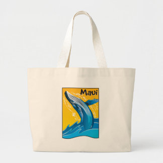 Maui Whale Bag Jumbo Stoffbeutel