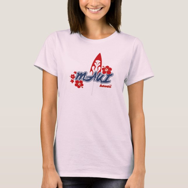Mauisurf T-Shirt (Vorderseite)