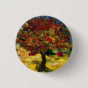 Maulbeerbaum Van Gogh Fine Art Button