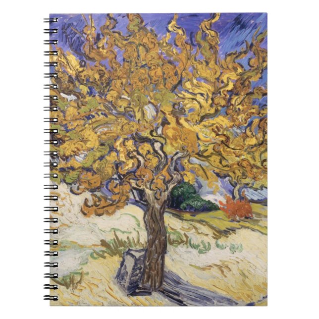 Maulbeerbaum Vincent van Goghs |, 1889 Notizblock (Vorderseite)