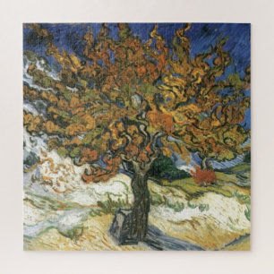 Maulbeerbaum von van Gogh Vintage Alte Antique Kun Puzzle
