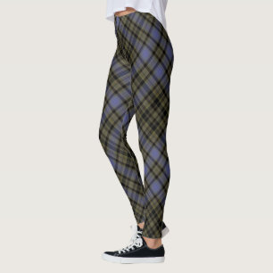 Maulbeerolivgrüner schwarzer großer leggings
