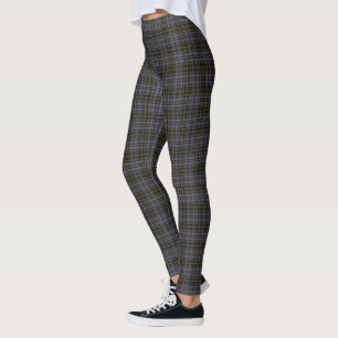 Maulbeerolivgrüner schwarzer kleiner leggings