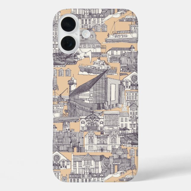 Maulbeersand Case-Mate iPhone Hülle (Rückseite)