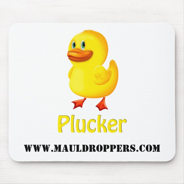 Mauldroppers Enten-Pflücker Mousepad (Vorne)