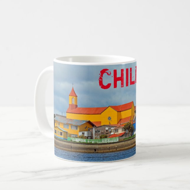 Maullin, Chile Kaffeetasse (Vorderseite Links)