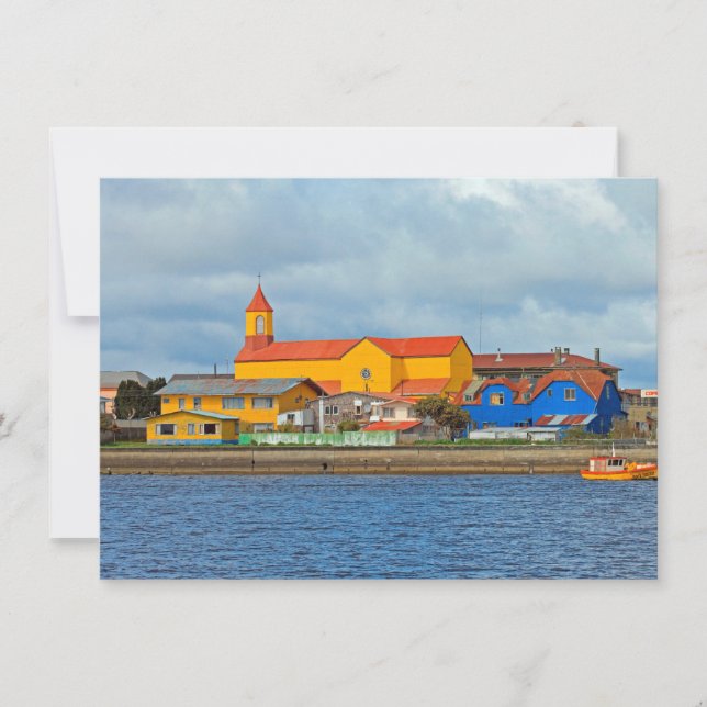 Maullin, Chile-Karte (Vorderseite)