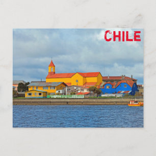 Maullin, Chile Postkarte