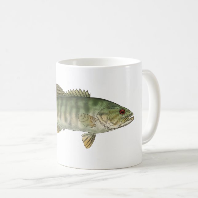Maulmund-Bass-Tasse Kaffeetasse (VorderseiteRechts)