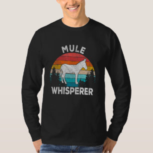 Maultier-Flüsterer Maultier Maultier Zitat Retro T-Shirt