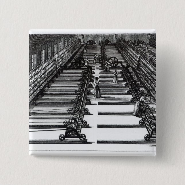 Maultier-Spinnen Button (Vorderseite)