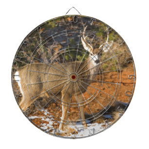 Maultierhirsch-Anstarren Dartscheibe