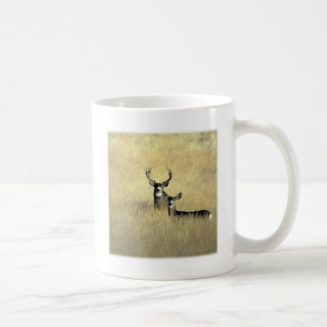 Maultierhirsch-Dollar - Damhirschkuh Tasse (Rechts)