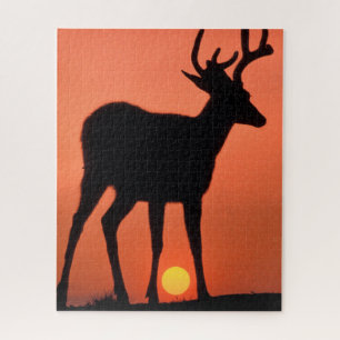 Maultierhirsch oder Schwarzwedelhirsch   Olympic-N Puzzle