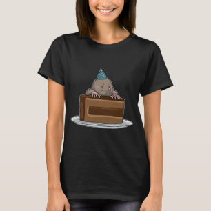 Maulwurf-Geburtstagskuchen T-Shirt