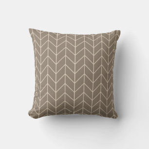 Maulwurf-Herringbone-Wurfkissen Kissen