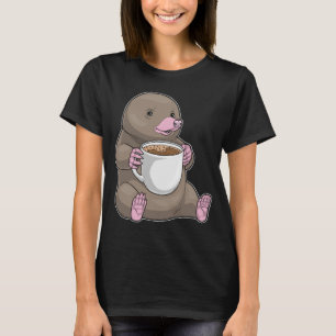 Maulwurf-Kaffeetasse T-Shirt