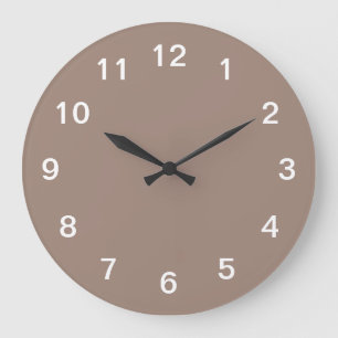 Maulwurf-Minimalistische-Acryluhr Große Wanduhr