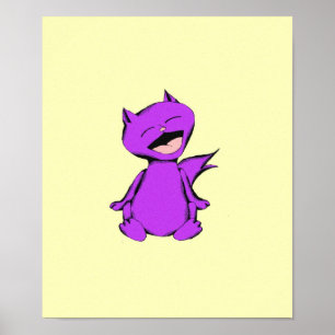 MauMau Katzen-lachendes Plakat