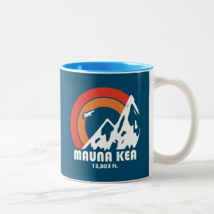 Mauna Kea Hawaii Sun Eagle Zweifarbige Tasse