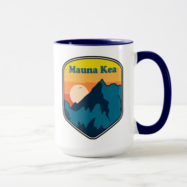 Mauna Kea Hawaii Sunrise Tasse (Rechts)