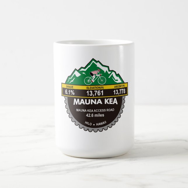 MAUNA KEA- HILO, HI -"BERG" KAFFEETASSE (Mittel)