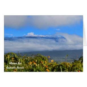 Mauna Kea mit Schnee