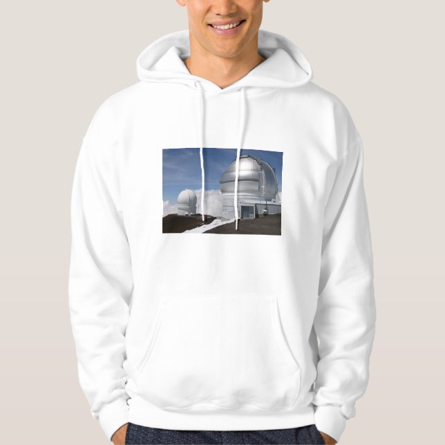 Mauna Kea Observatorien, Zwillings-Teleskop Hoodie (Vorderseite)