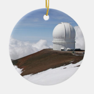 Mauna Kea Observatorium Keramik Ornament