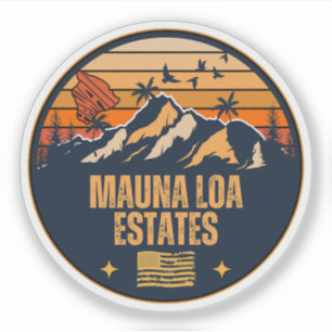 Mauna Loa Estates, Hawaii Aufkleber