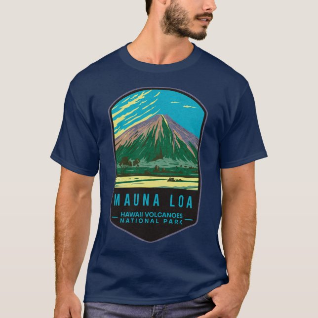 Mauna Loa Hawaii Volcanoes National Park T-Shirt (Vorderseite)