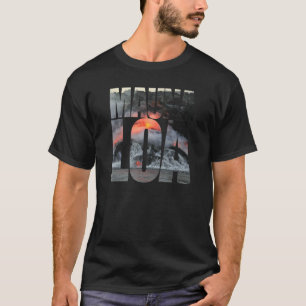Mauna Loa Vulkan Eruption Tourismus Souvenir T-Shirt