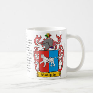 Maupin, der Ursprung, die Bedeutung und das Wappen Tasse
