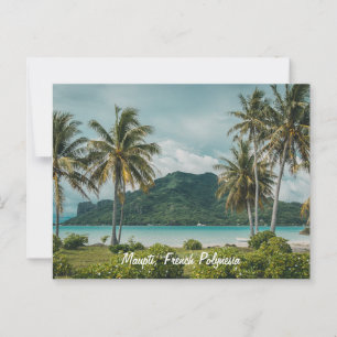 Maupti, Französisch-Polynesien Postkarte