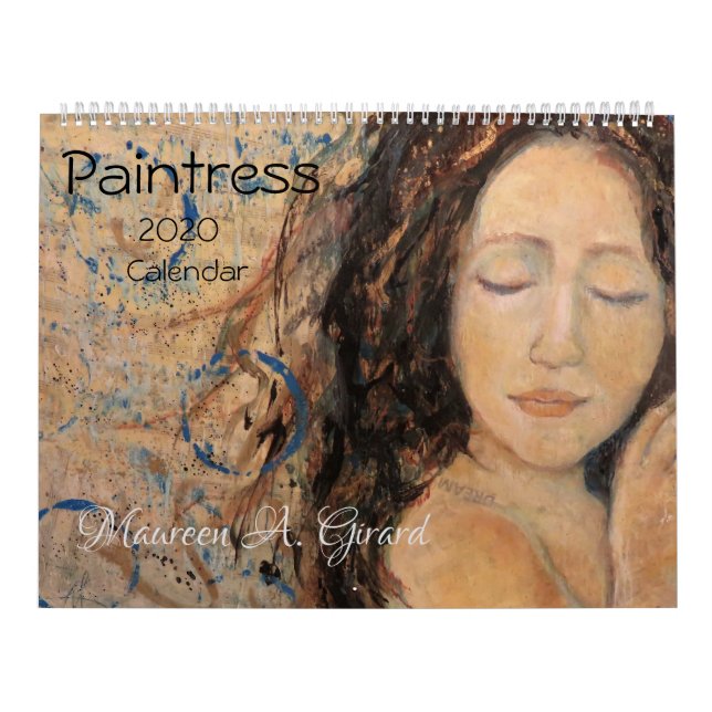 Maureen Girard Paintress 2020 Kalender (Titelbild)