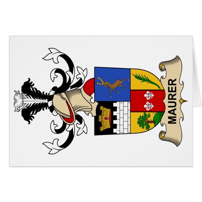 Maurer-Familienwappen (Vorderseite (Horizontal))