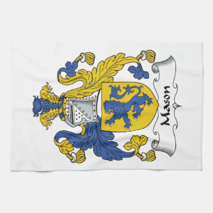 Maurer-Familienwappen Küchentuch