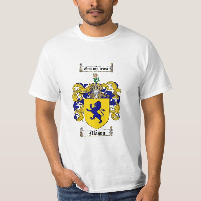 Maurer-Familienwappen - Maurer-Wappen T-Shirt (Vorderseite)