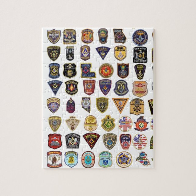 Maurer Puzzle (Vertikal)