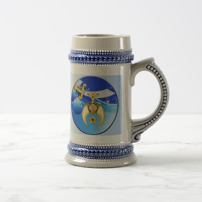 Maurer-und Shriner Weihnachtsgeschenke Bierglas (Rechts)