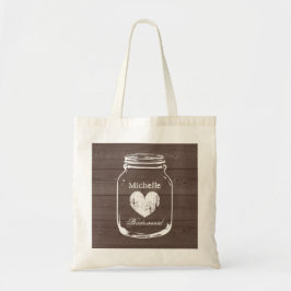Maurerbaum Jar Hochzeitszange Tote Tasche