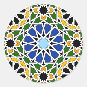 Maurerziegel Runder Aufkleber