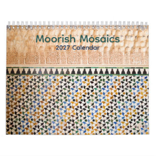 Maureske Mosaiken 2027 Kalender