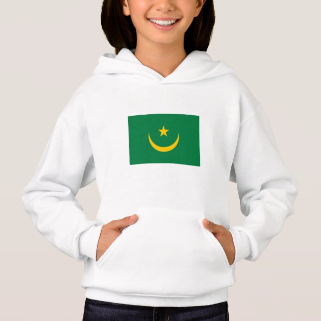 Mauretanien Alte Flagge Hoodie (Vorderseite)