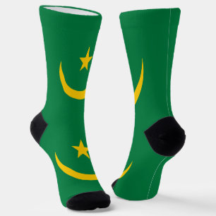 Mauretanien Alte Flagge Socken