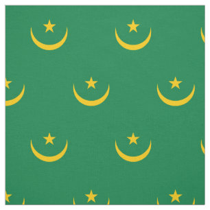Mauretanien Alte Flagge Stoff