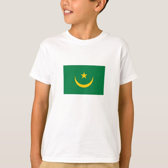 Mauretanien Alte Flagge T-Shirt (Vorderseite)
