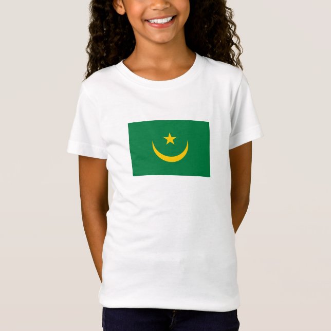 Mauretanien Alte Flagge T-Shirt (Vorderseite)